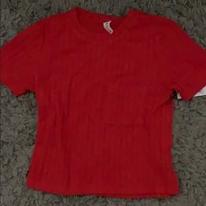BP Nordstrom Red Short Sleeve Shirt